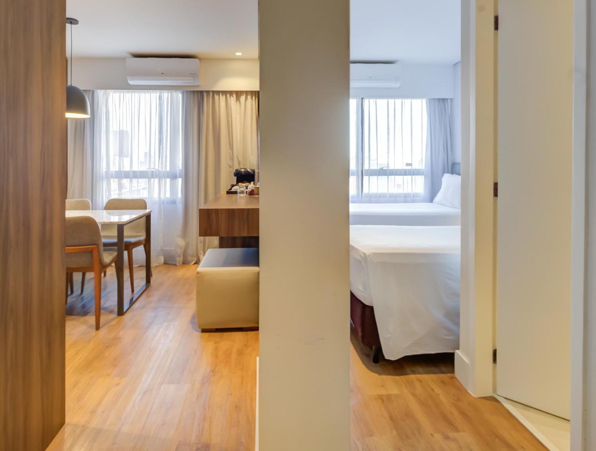 Radisson Sao Paulo Paulista Hotel Eksteriør billede A typical room at the hotel