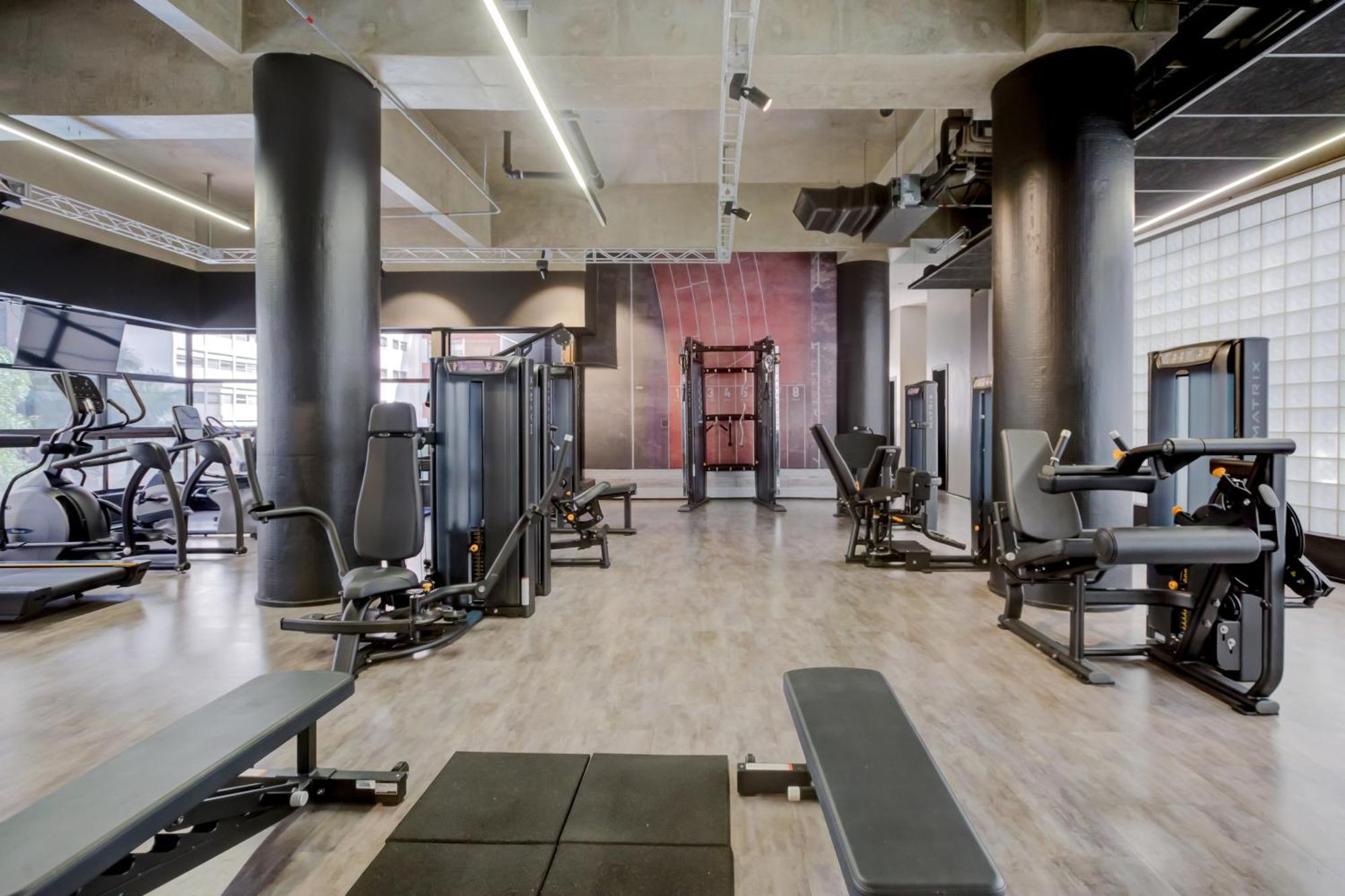 Radisson Sao Paulo Paulista Hotel Eksteriør billede The gym at the 2012 London Olympics