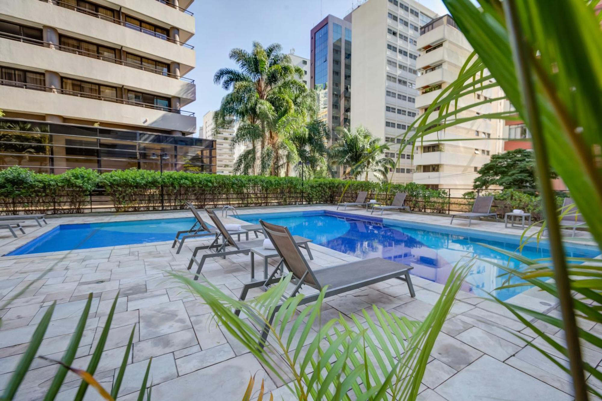 Radisson Sao Paulo Paulista Hotel Eksteriør billede Hotel's pool